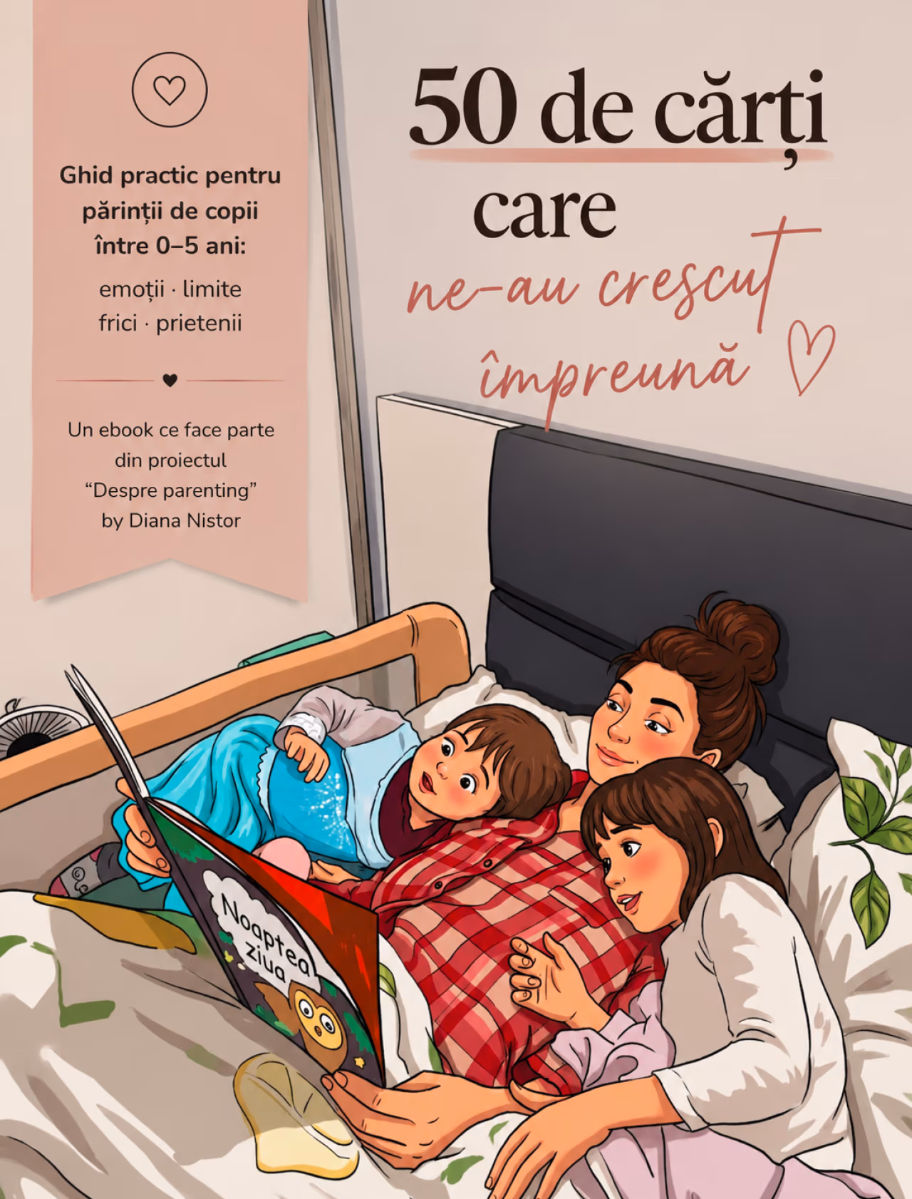 50 de cărți care ne-au crescut împreună - Ghid pentru părinții de copii 0–5 ani